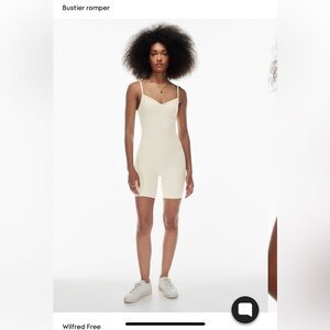 Aritzia Bustier Romper